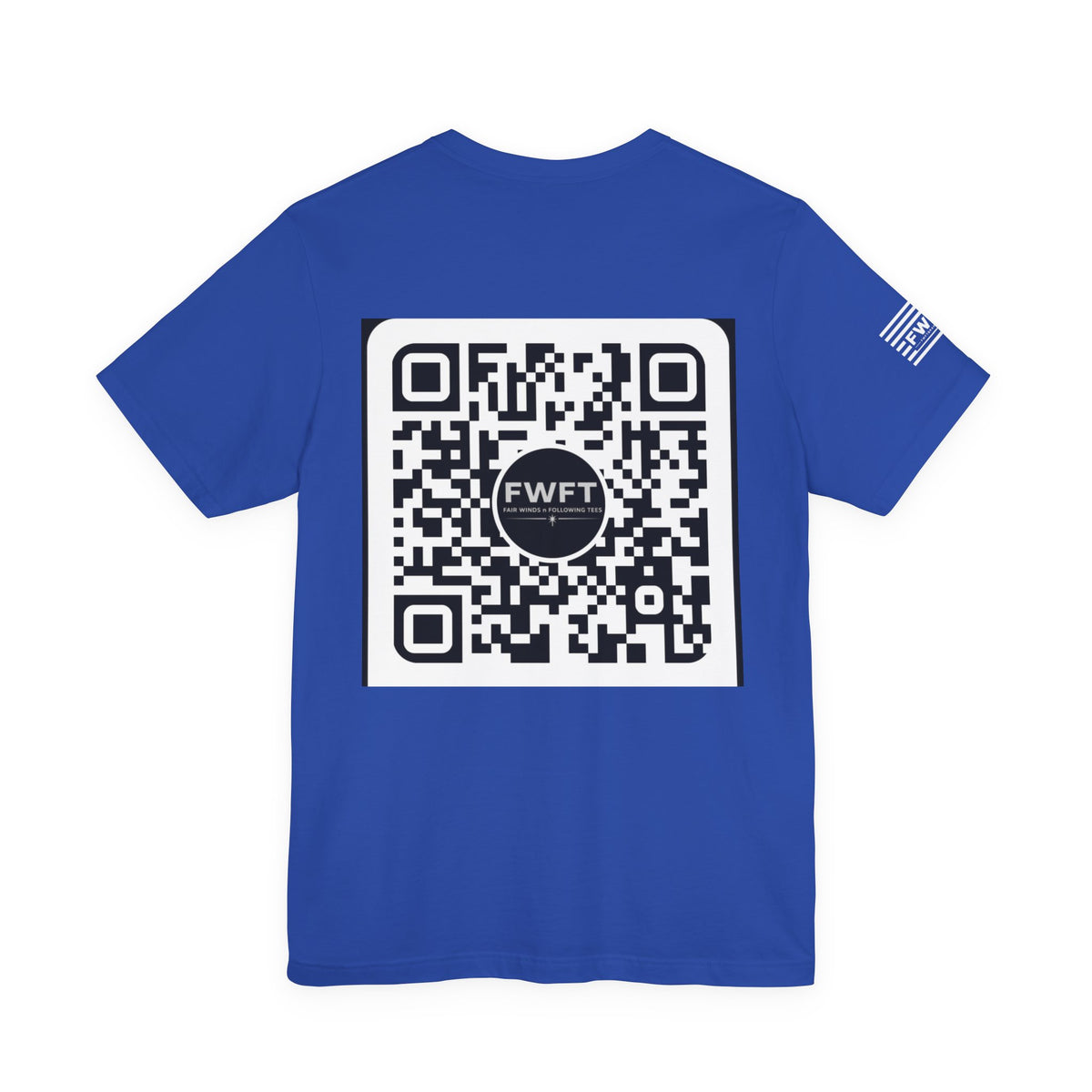 FWFT Logo T-Shirt, Fair Winds & Following Tees Shirt, Navy Inspired Tee, Veteran Apparel, Military Streetwear Shirt