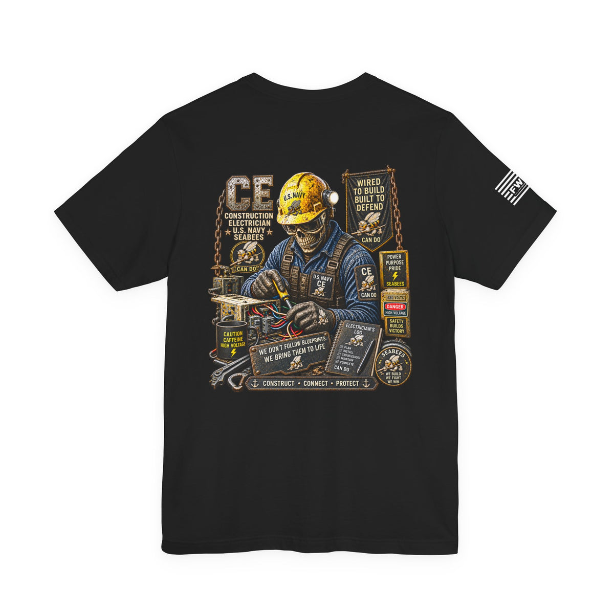 CE (Construction Electrician) - Heavy Metal Rate Specific T-shirt