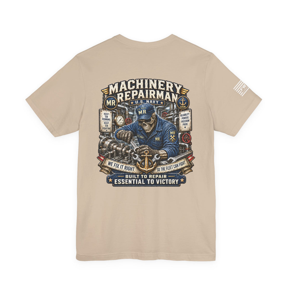 MR (Machinery Repairman) - Heavy Metal Rate Specific T-shirt