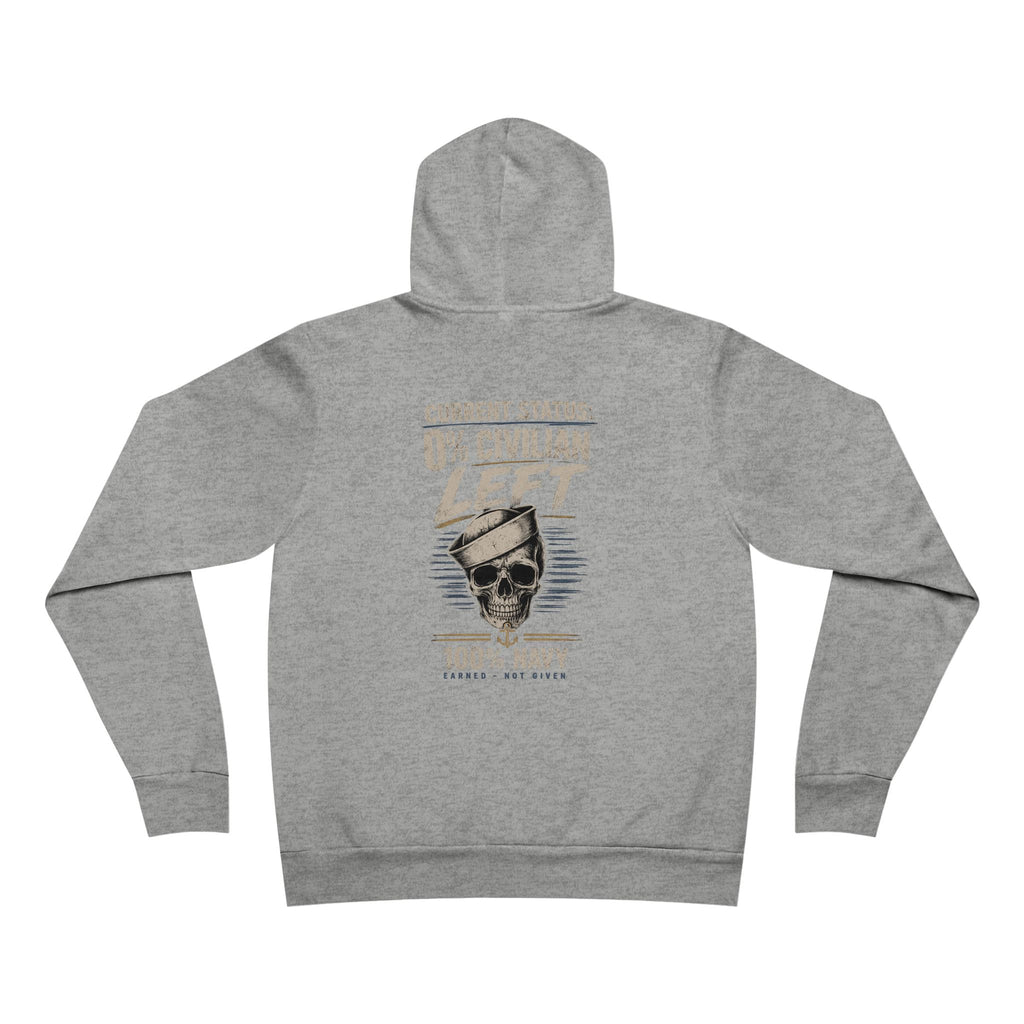 Current Status: 0% Civilian, 100% Navy Veteran Military Mindset  Pullover