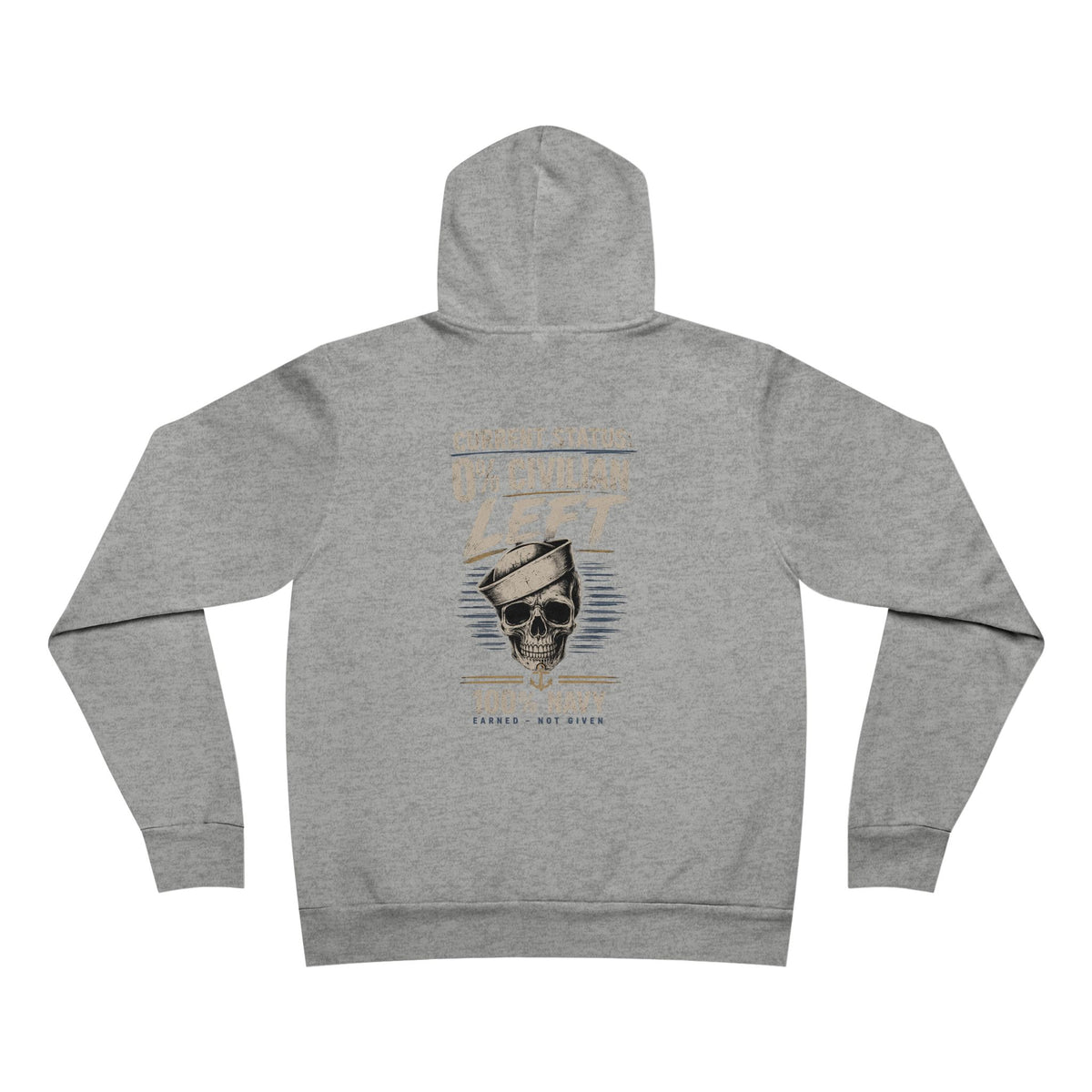 Current Status: 0% Civilian, 100% Navy Veteran Military Mindset  Pullover