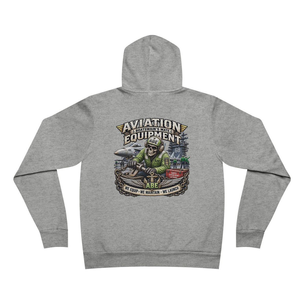 ABE (Aviation Boatswain's Mate - Equipment) US Navy Heavy Metal Hoodie – Wear Your Rate with Pride