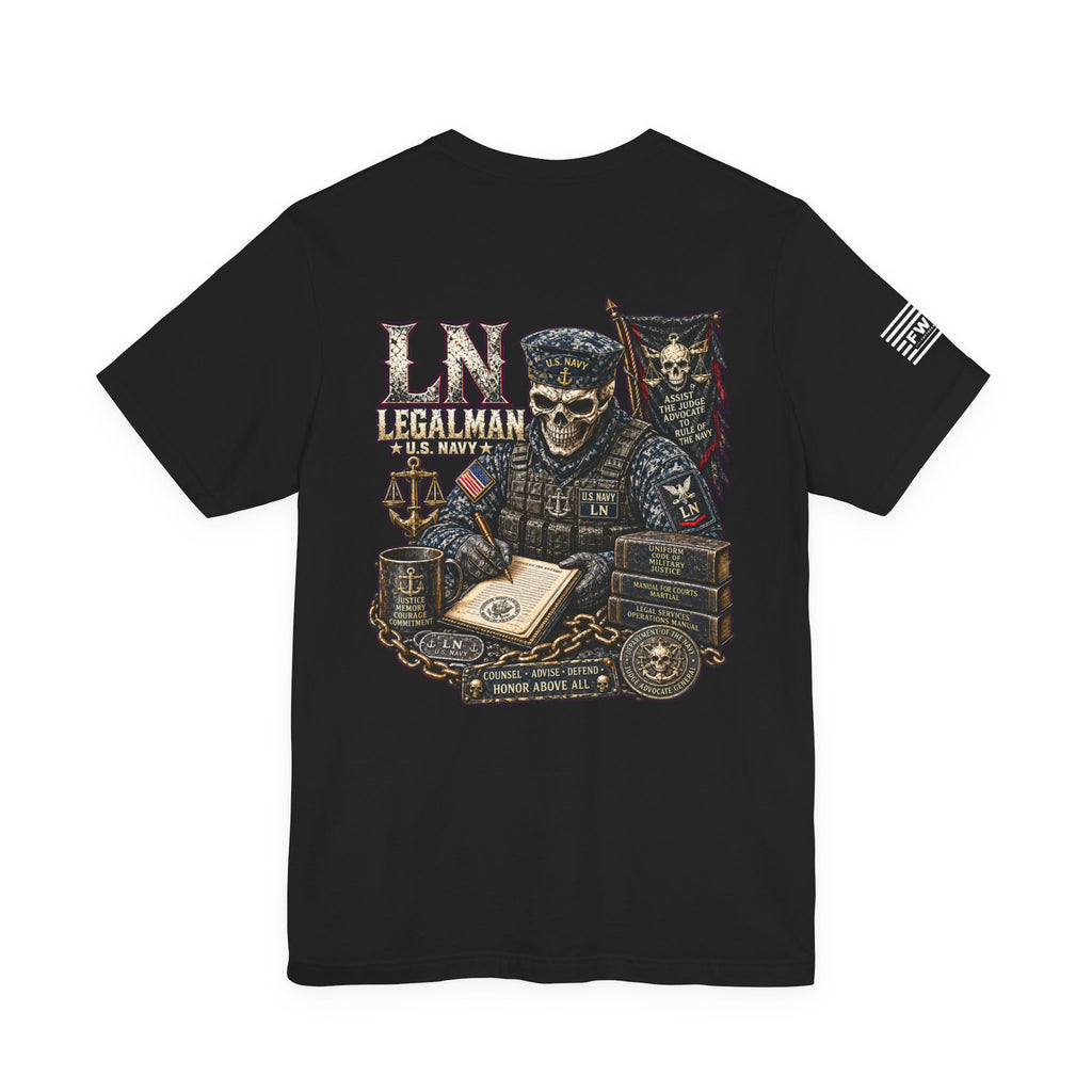 LN (Legalman) - Heavy Metal Rate Specific T-shirt