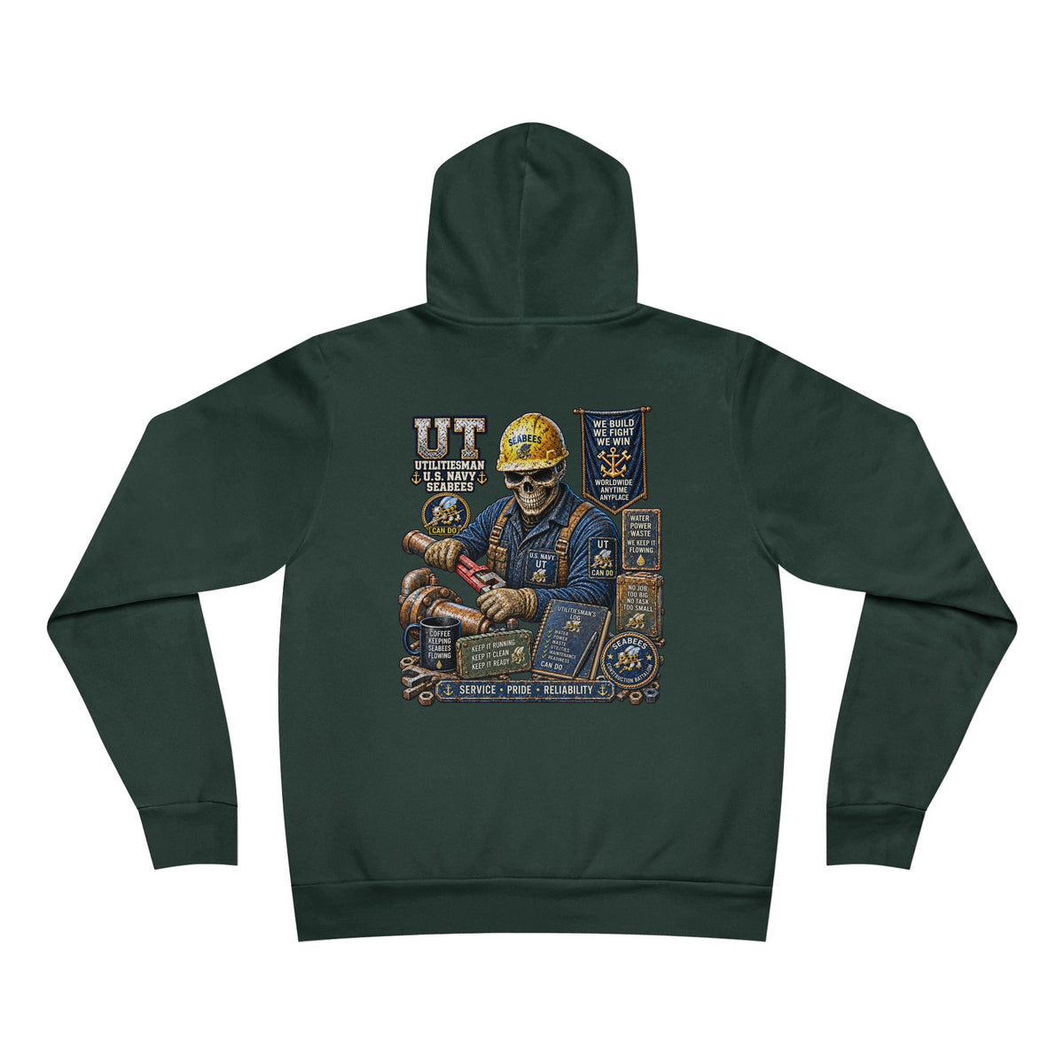 UT (Utilitiesman) - Heavy Metal Rate Specific Hoodie