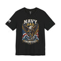 Navy Dad Built Tough Shirt, Proud Father of a US Sailor T Shirt, Navy Boot Camp Graduation Gift, Military Family Tee