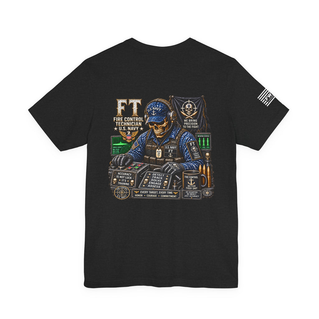 FT (Fire Control Technician) - Heavy Metal Rate Specific T-shirt