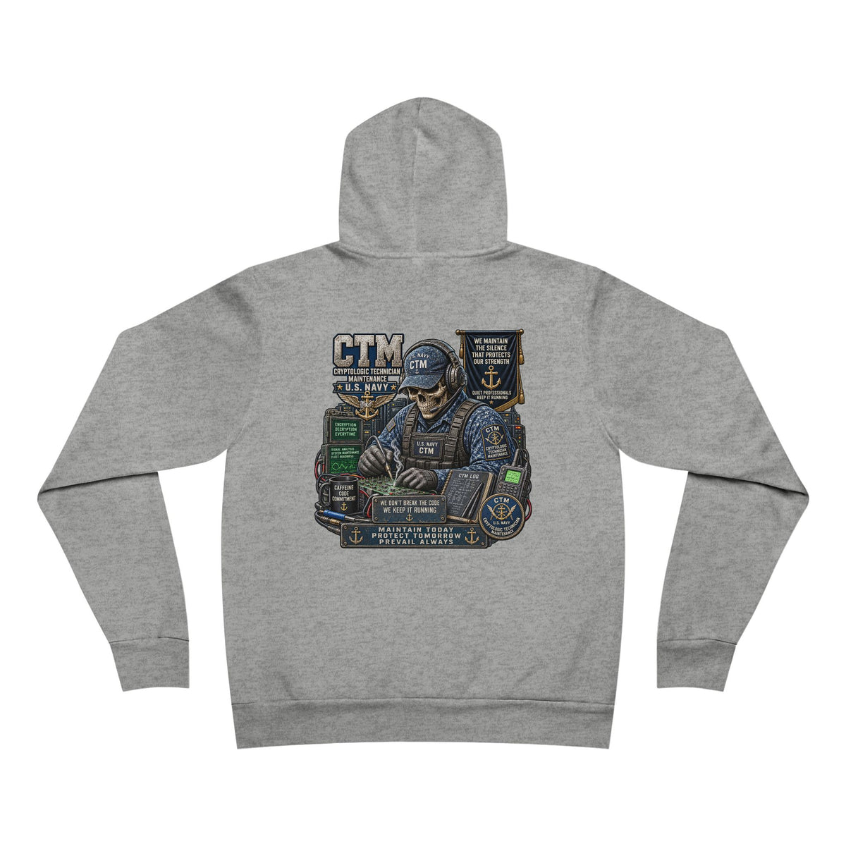 CTM (Cryptologic Technician - Maintenance) US Navy Heavy Metal Hoodie – Wear Your Rate with Pride