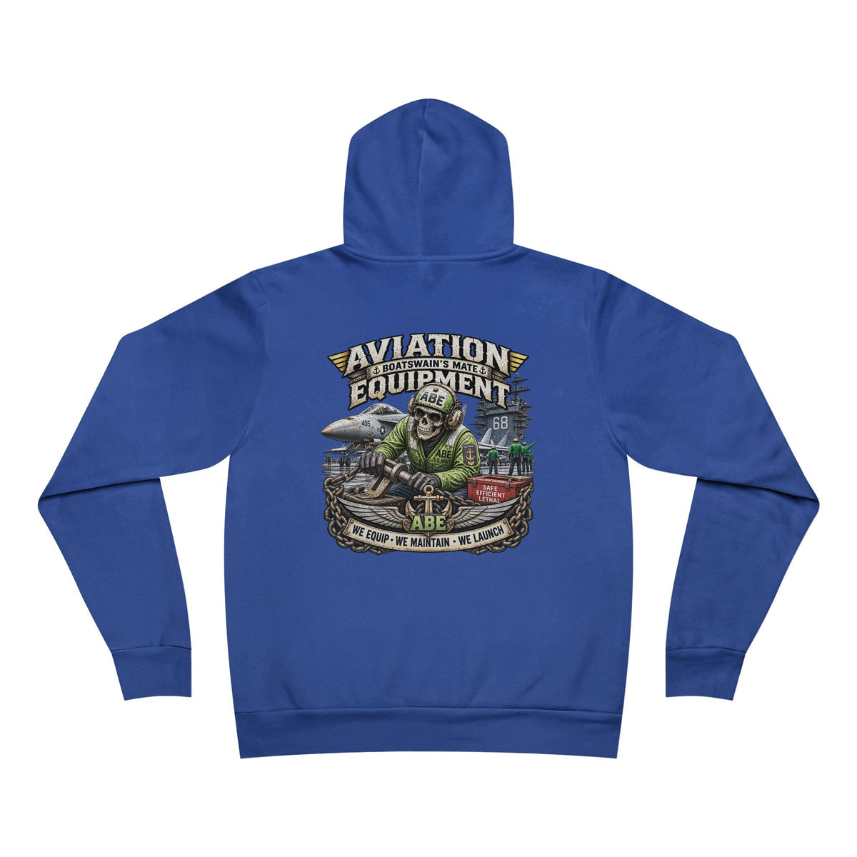 ABE (Aviation Boatswain's Mate - Equipment) US Navy Heavy Metal Hoodie – Wear Your Rate with Pride