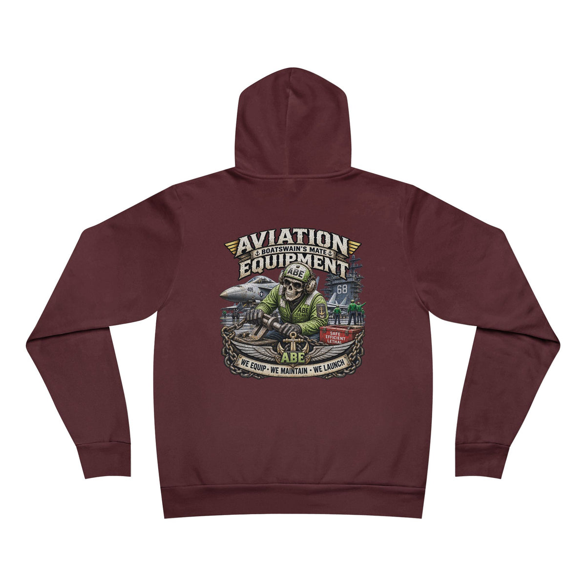 ABE (Aviation Boatswain's Mate - Equipment) US Navy Heavy Metal Hoodie – Wear Your Rate with Pride
