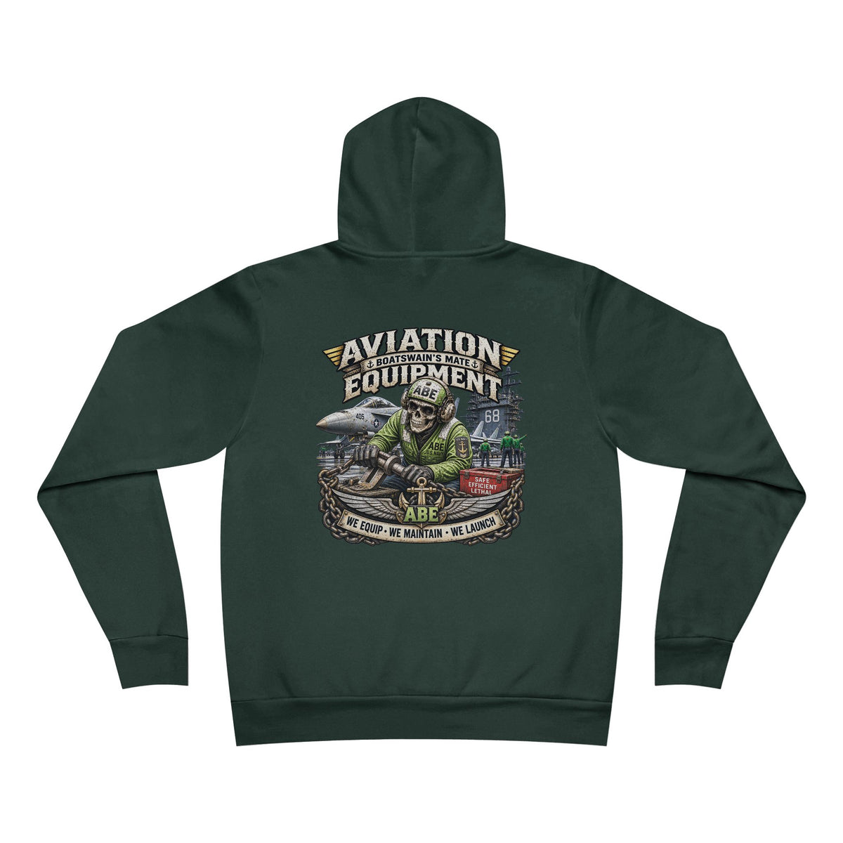 ABE (Aviation Boatswain's Mate - Equipment) US Navy Heavy Metal Hoodie – Wear Your Rate with Pride