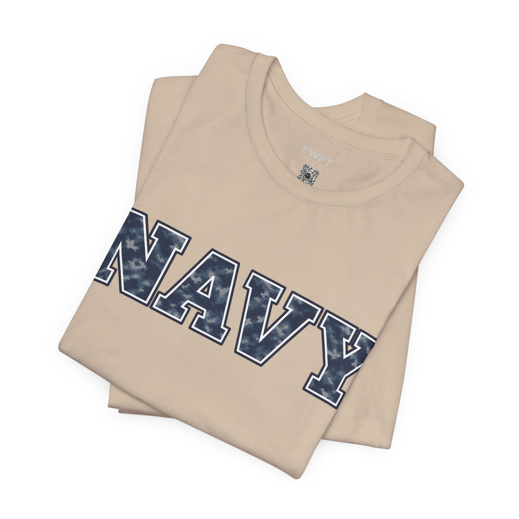 Navy Digital Camo Shirt, Navy Veteran Tee, Military Pride T Shirt, Black Navy Gift, Sailor Apparel