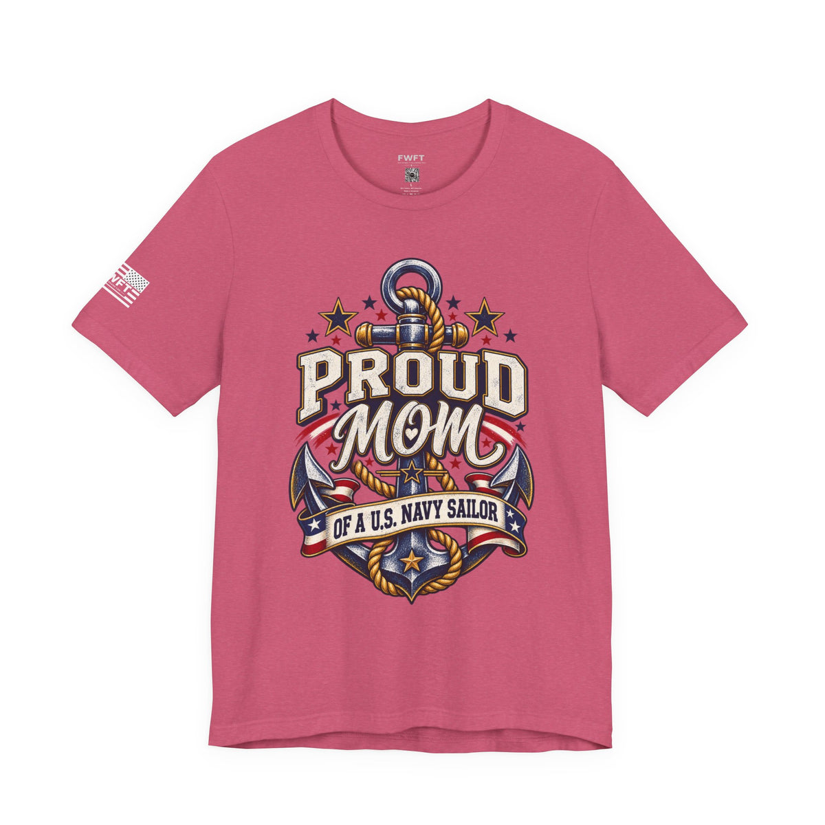 Proud of the Sailor I Raised Navy Mom Shirt, Military Mother Gift, Nautical Family Tee