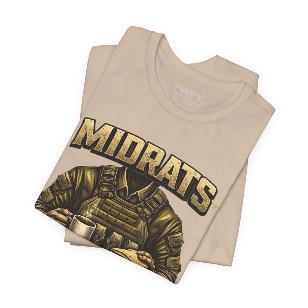 Midrats Built This Body Military Humor T-Shirt | Navy Veteran Tee | Late Night Chow Shirt | Tactical Humor Apparel