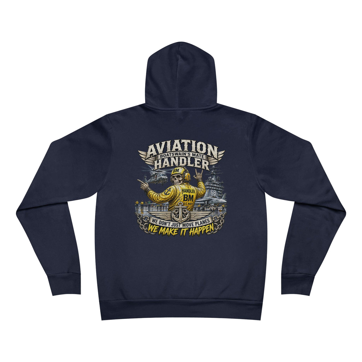 ABH (Aviation Boatswain's Mate - Handling) US Navy Heavy Metal Hoodie – Wear Your Rate with Pride