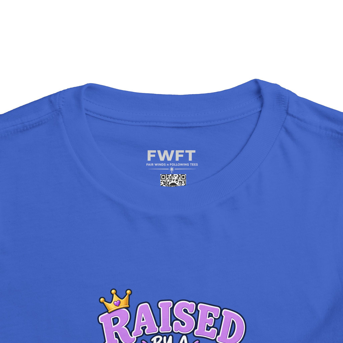 Raised by a Hero Shirt, Loved Like a Princess Veteran Daughter Kids Tee