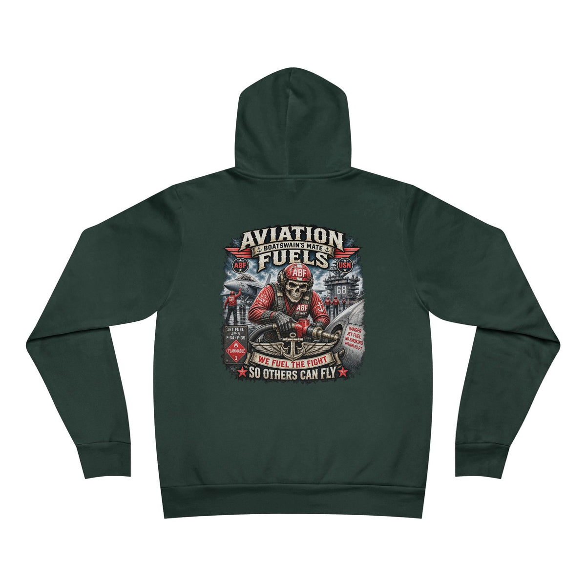ABF (Aviation Boatswain's Mate - Fuels) US Navy Heavy Metal Hoodie – Wear Your Rate with Pride