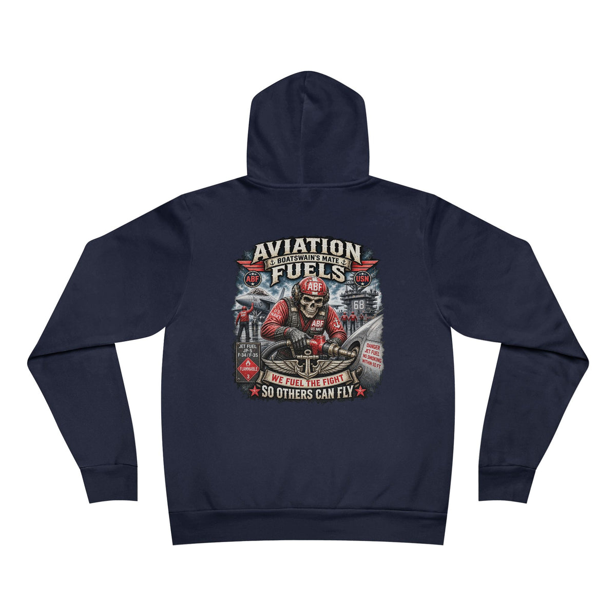 ABF (Aviation Boatswain's Mate - Fuels) US Navy Heavy Metal Hoodie – Wear Your Rate with Pride