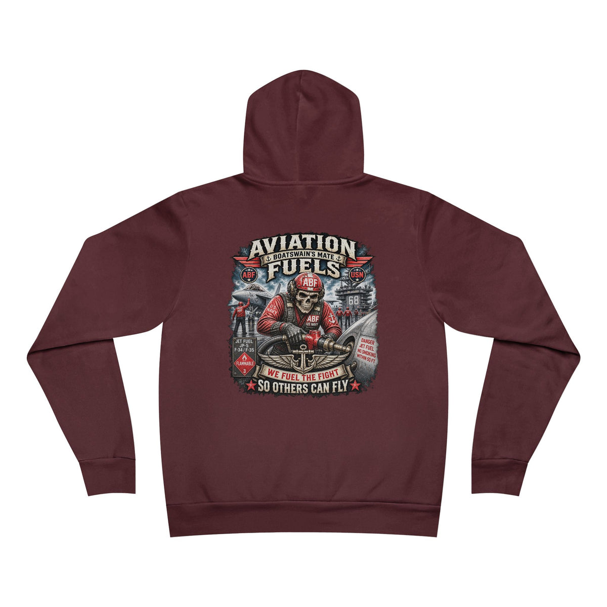 ABF (Aviation Boatswain's Mate - Fuels) US Navy Heavy Metal Hoodie – Wear Your Rate with Pride