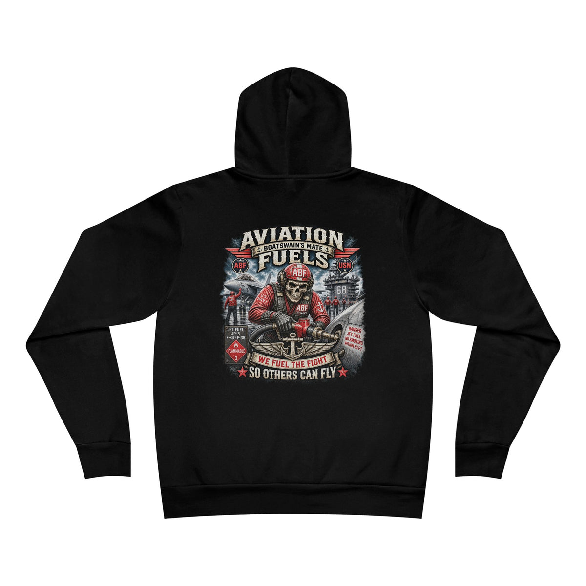 ABF (Aviation Boatswain's Mate - Fuels) US Navy Heavy Metal Hoodie – Wear Your Rate with Pride