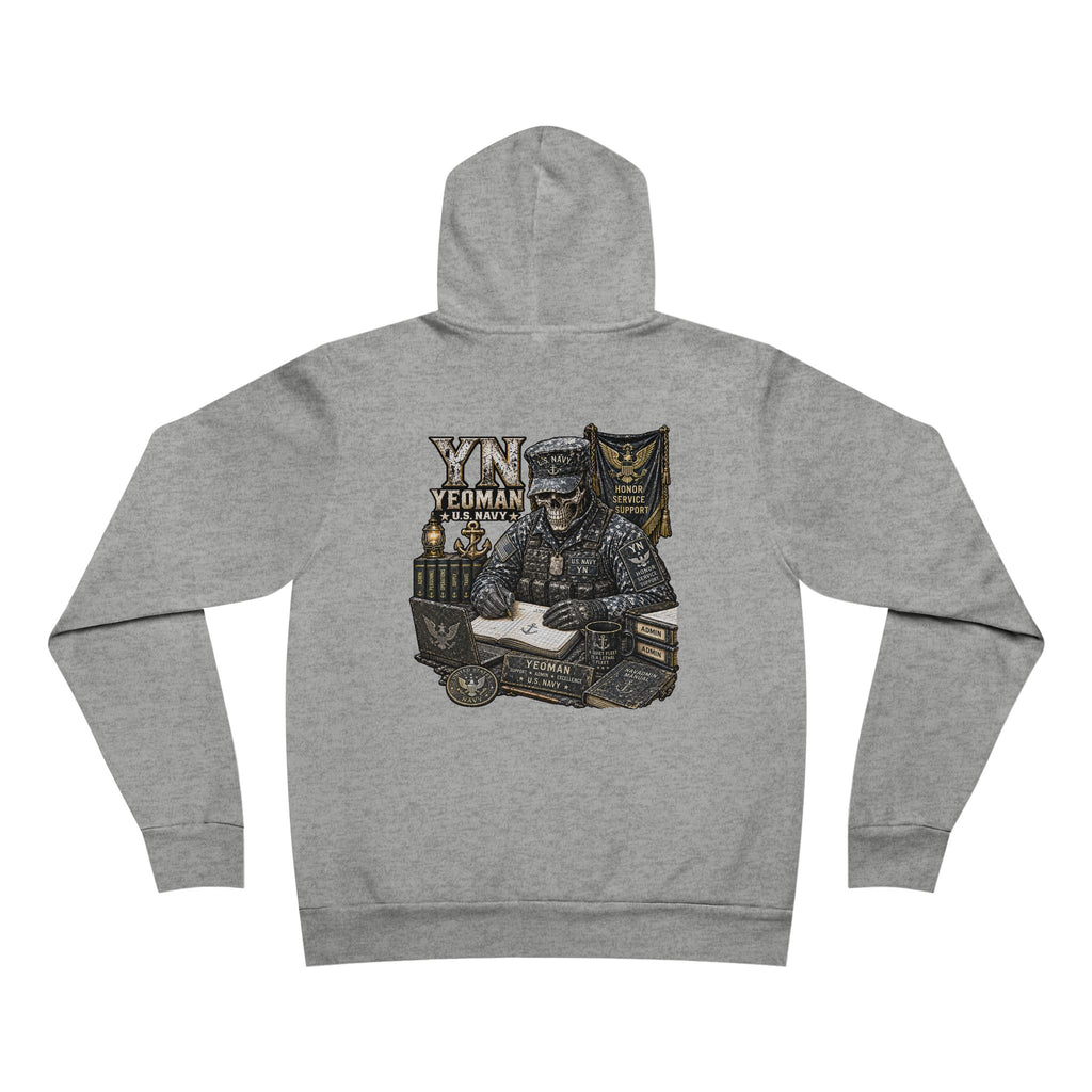 YN (Yeoman) US Navy Heavy Metal Hoodie – Wear Your Rate with Pride