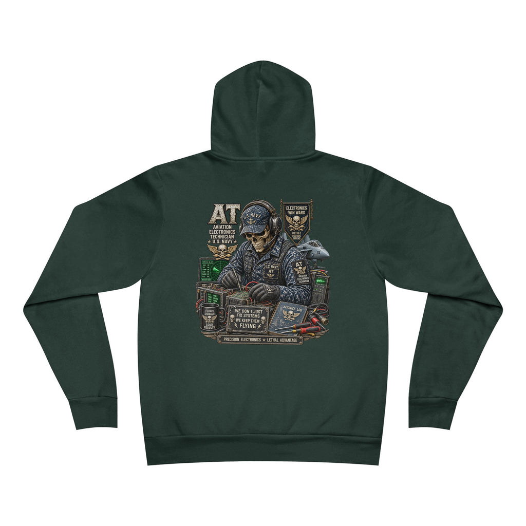 AT (Aviation Electronics Technician) US Navy Heavy Metal Hoodie – Wear Your Rate with Pride