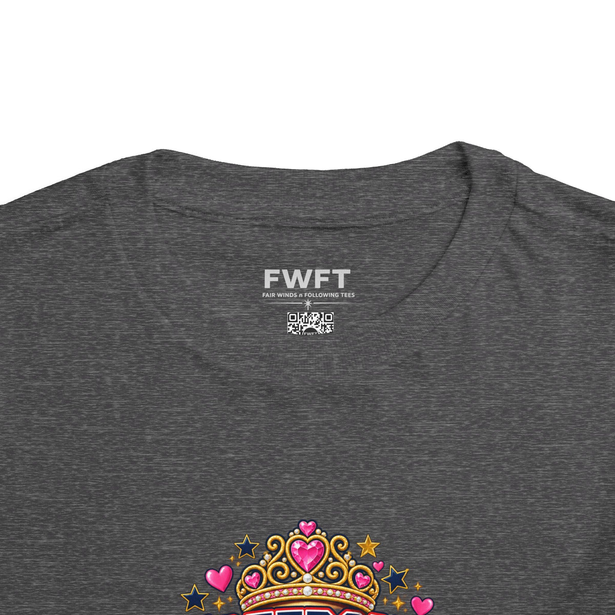 Freedom’s Little Princess Personalized Veteran Daughter Kids Shirt