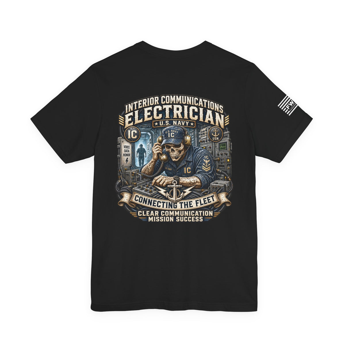 IC (Interior Communications Electricians) - Heavy Metal Rate Specific T-shirt