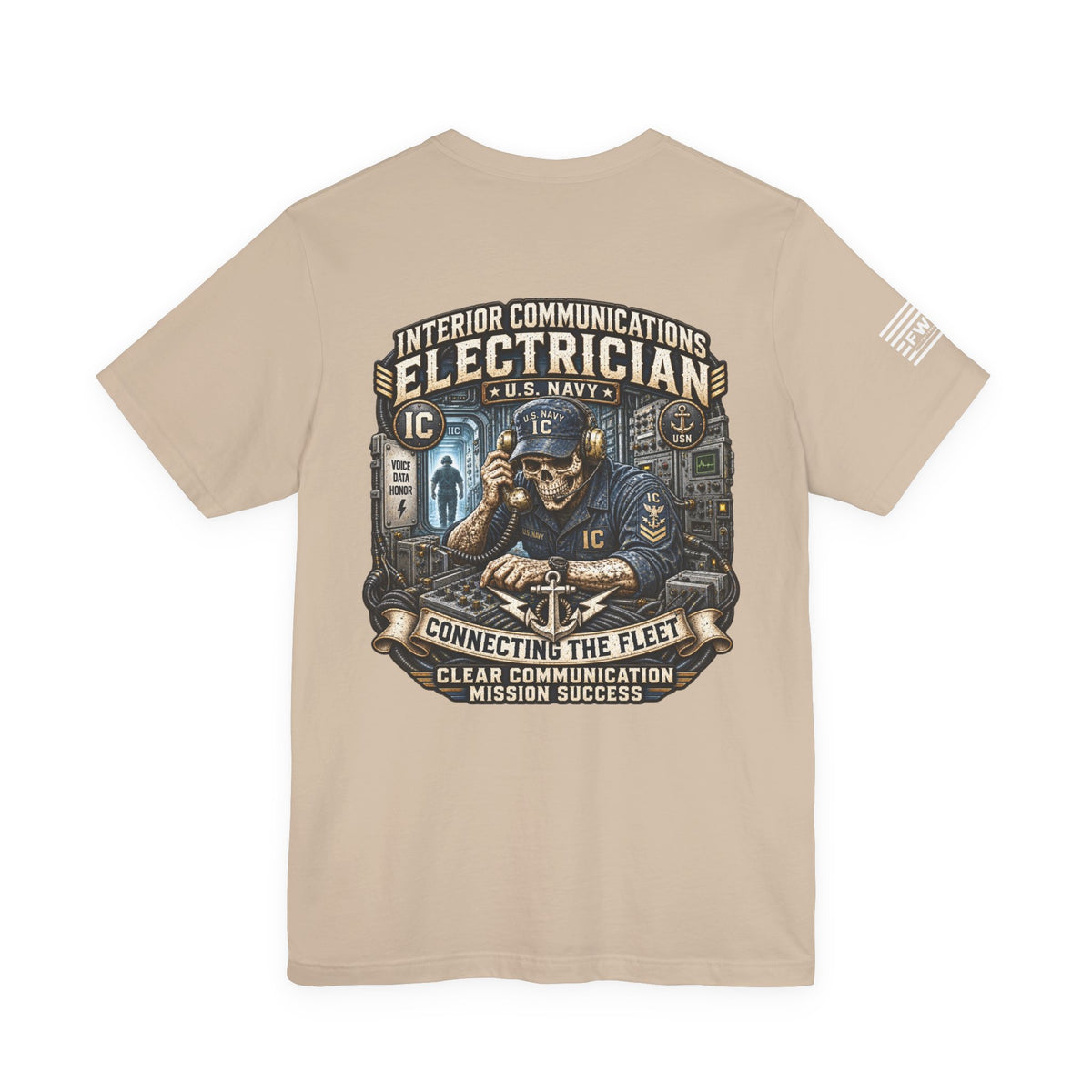 IC (Interior Communications Electricians) - Heavy Metal Rate Specific T-shirt