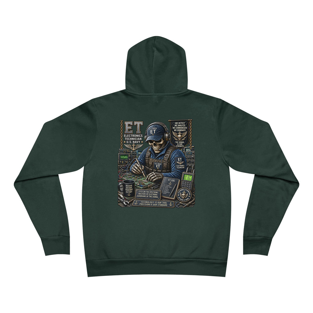 ET (Electronics Technician) US Navy Heavy Metal Hoodie – Wear Your Rate with Pride