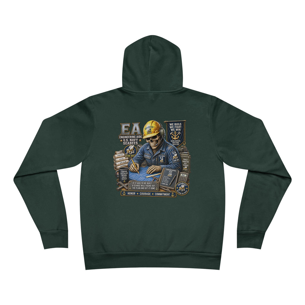 EA (Engineering Aide - Seabees) Heavy Metal Hoodie – Wear Your Rate with Pride