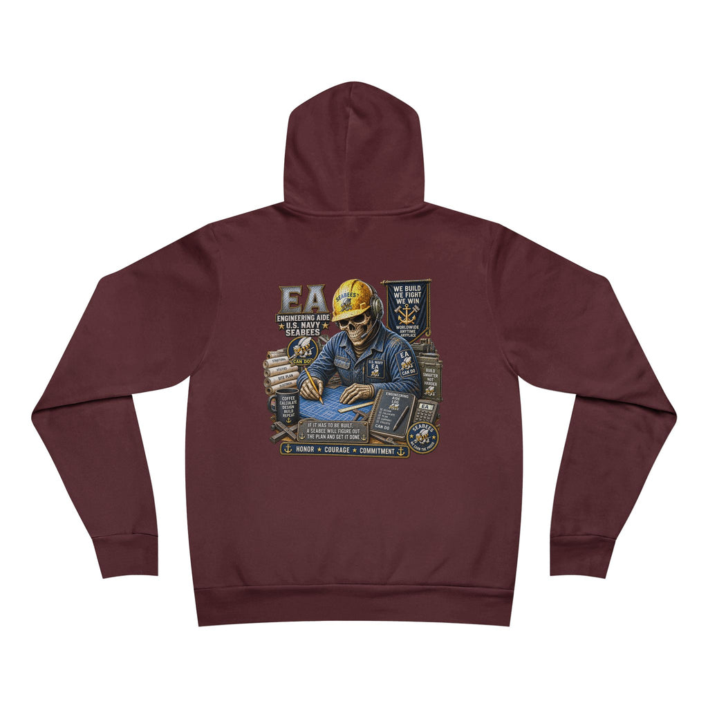 EA (Engineering Aide - Seabees) Heavy Metal Hoodie – Wear Your Rate with Pride