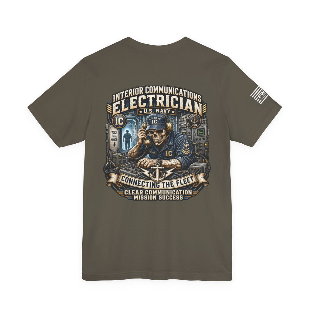 IC (Interior Communications Electricians) - Heavy Metal Rate Specific T-shirt