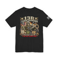 13B - (Cannon Crewmember) - US Army Heavy Metal T-shirt | Army Veteran Shirt