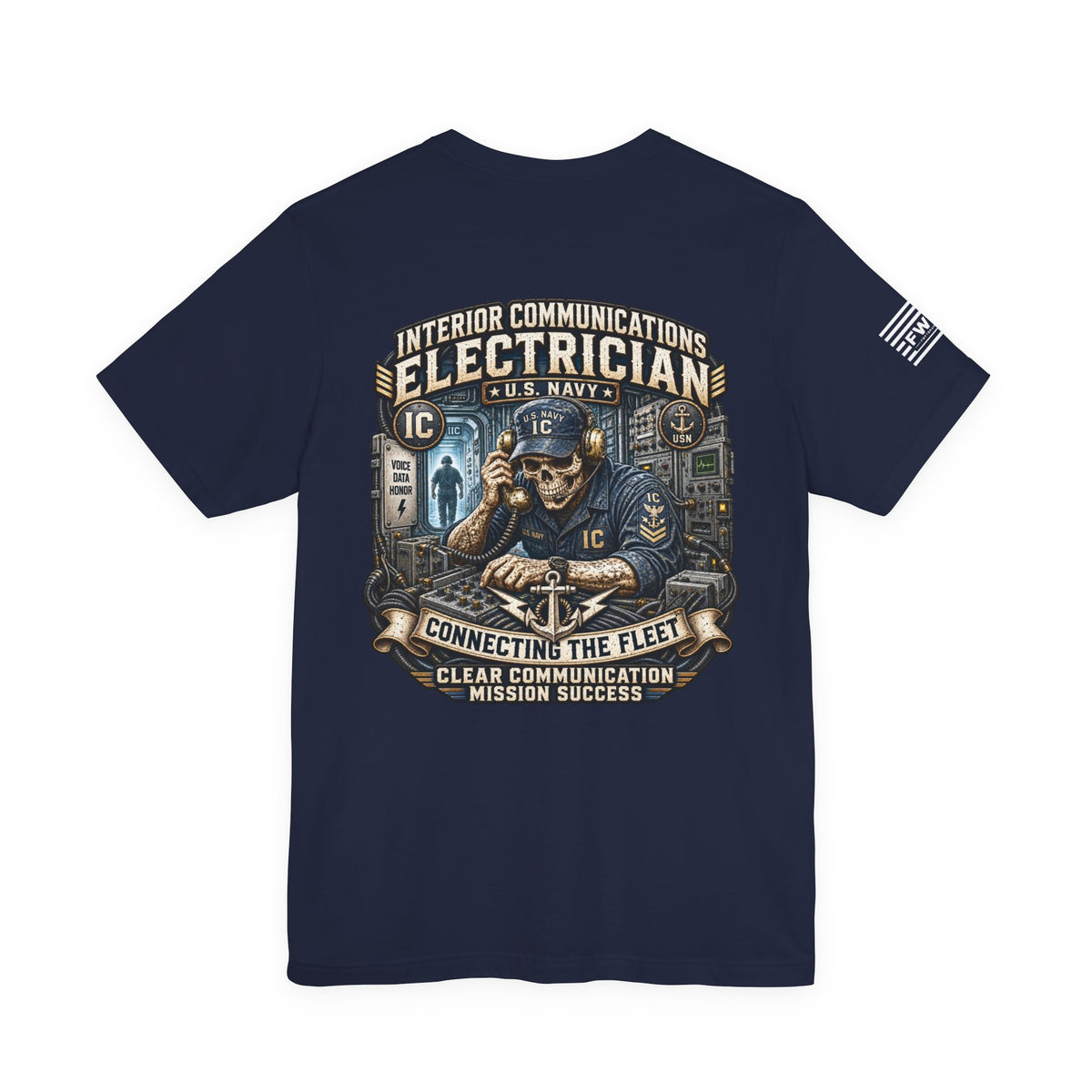 IC (Interior Communications Electricians) - Heavy Metal Rate Specific T-shirt