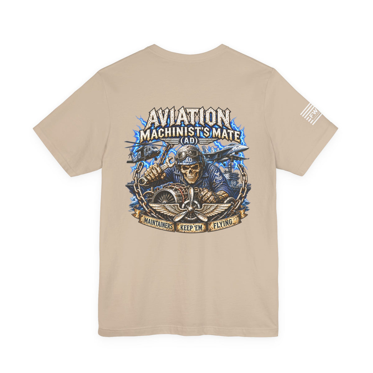 AD (Aviation Machinists Mate) - Heavy Metal Rate Specific T-shirt