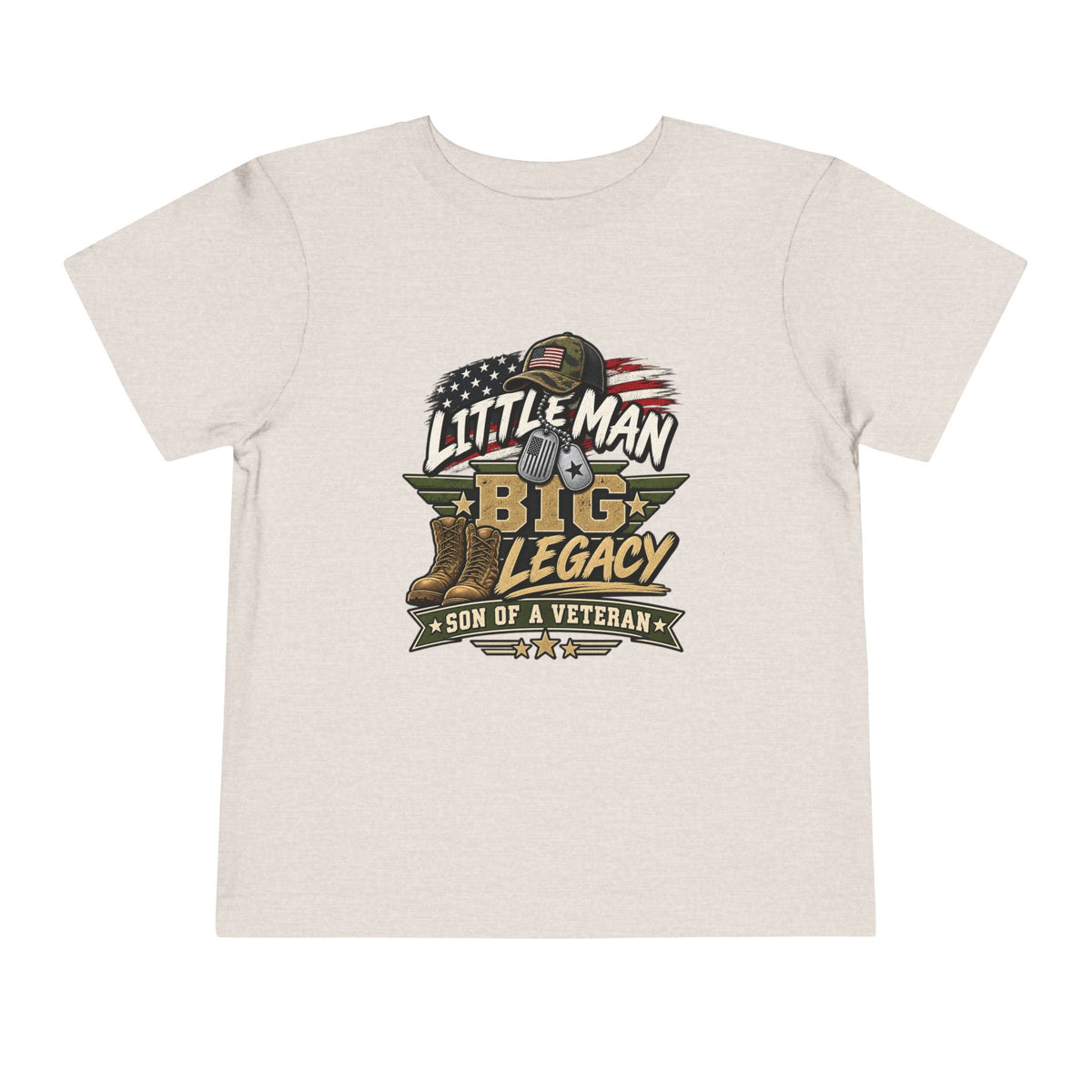 Little Man. Big Legacy. Son of a Veteran Shirt for Boys, Proud Military Kid T Shirt, Veteran Dad Son Tee, Military Family Gift, Patriotic Youth Shirt, Veteran Family