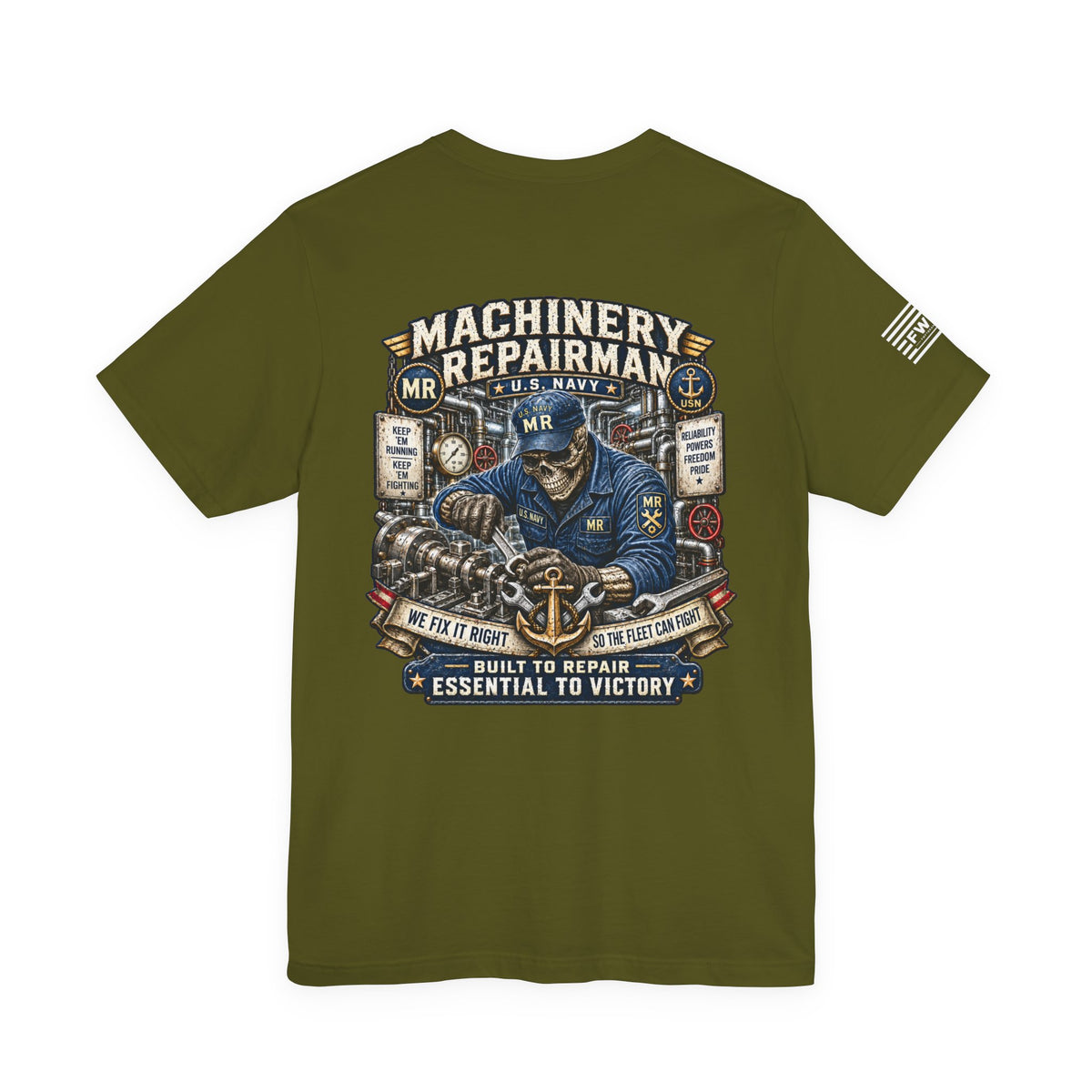 MR (Machinery Repairman) - Heavy Metal Rate Specific T-shirt