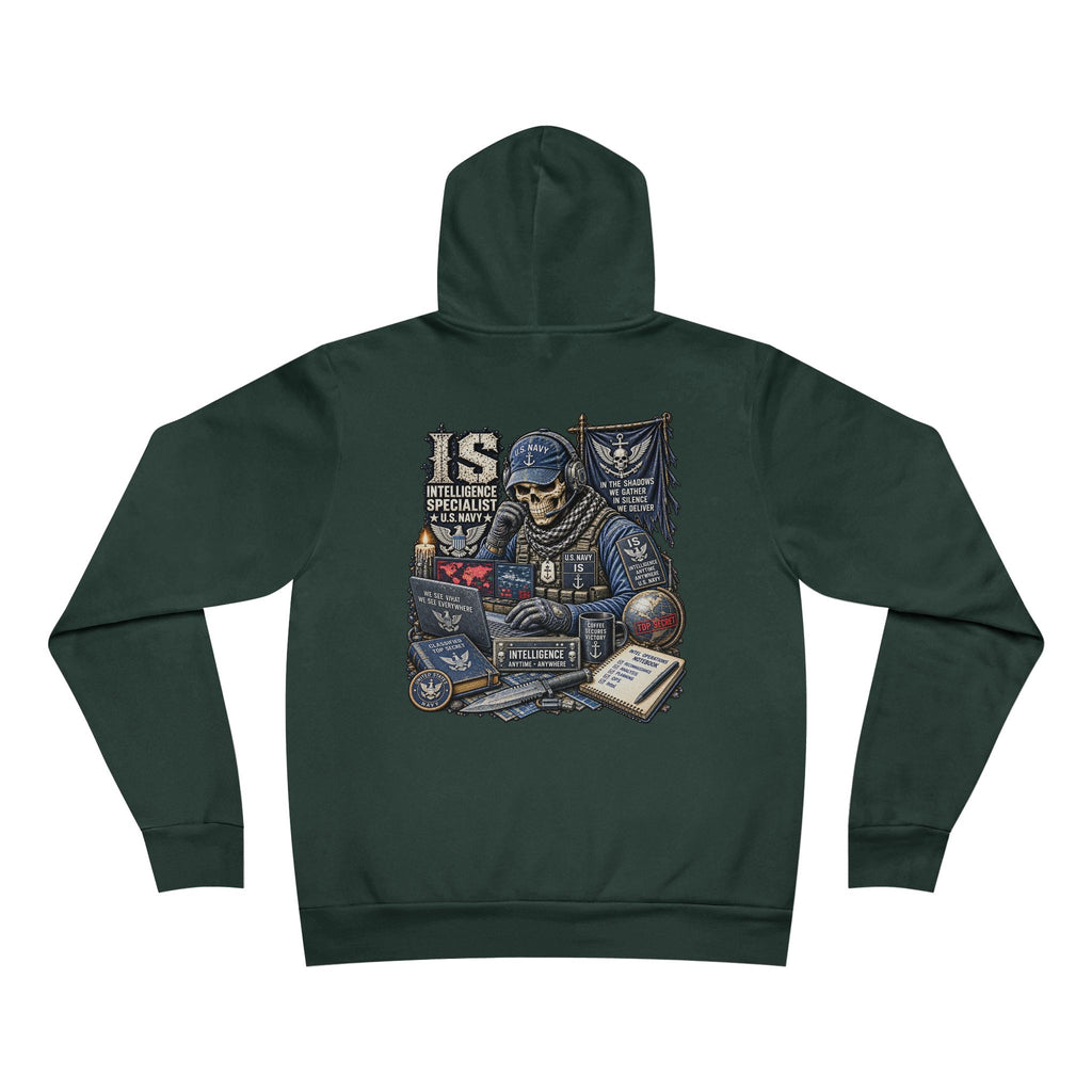 IS (Intelligence Specialist) US Navy Heavy Metal Hoodie – Wear Your Rate with Pride