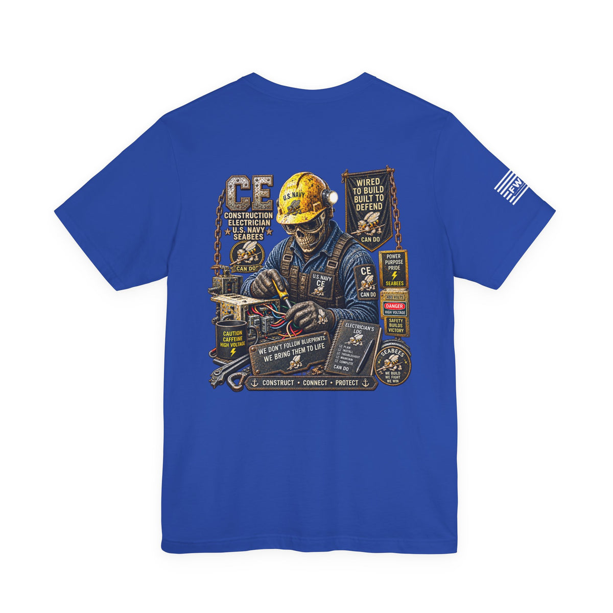 CE (Construction Electrician) - Heavy Metal Rate Specific T-shirt
