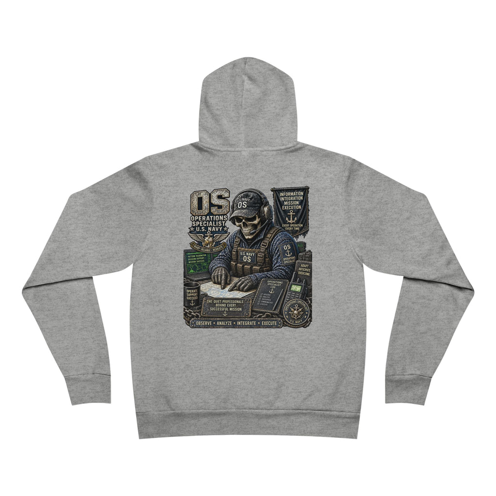 OS (Operations Specialist) US Navy Heavy Metal Hoodie – Wear Your Rate with Pride