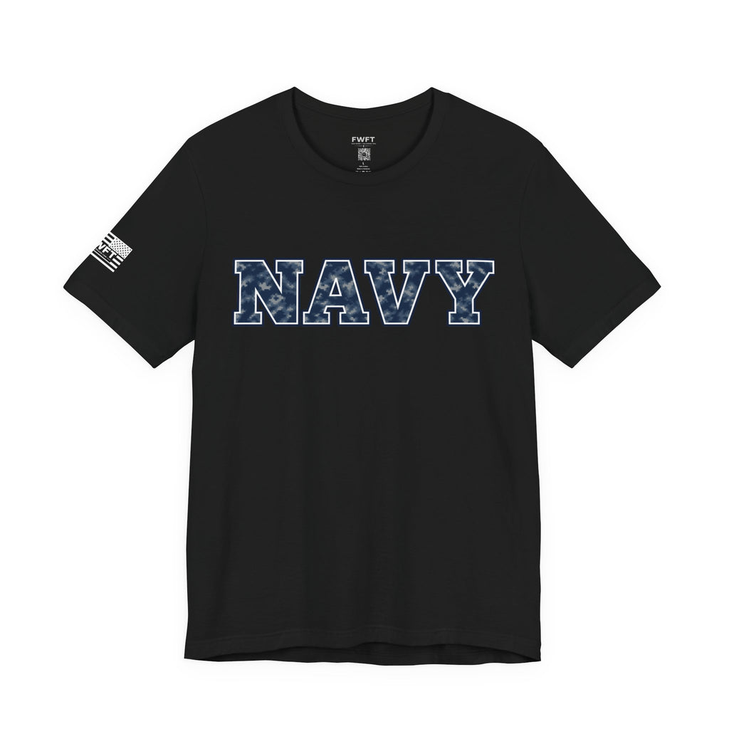 Navy Digital Camo Shirt, Navy Veteran Tee, Military Pride T Shirt, Black Navy Gift, Sailor Apparel