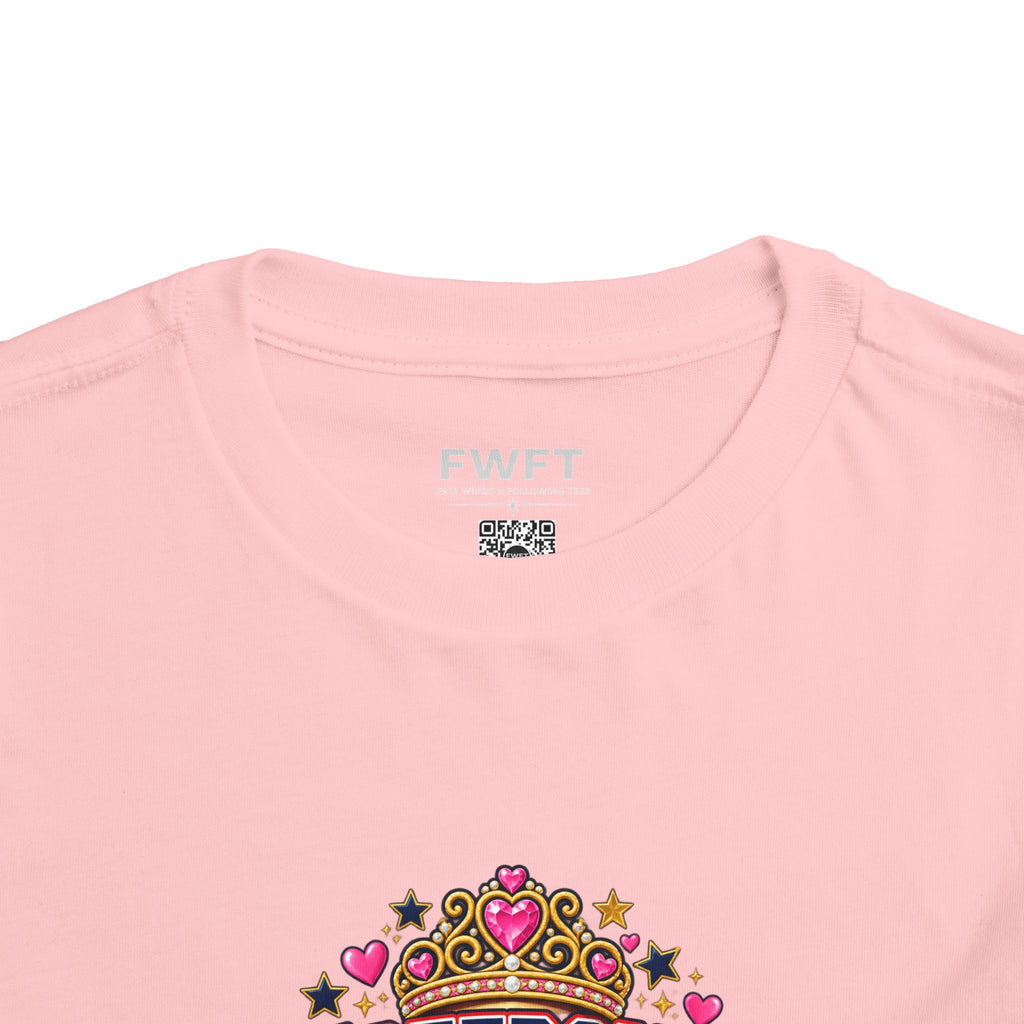 Freedom’s Little Princess Personalized Veteran Daughter Kids Shirt