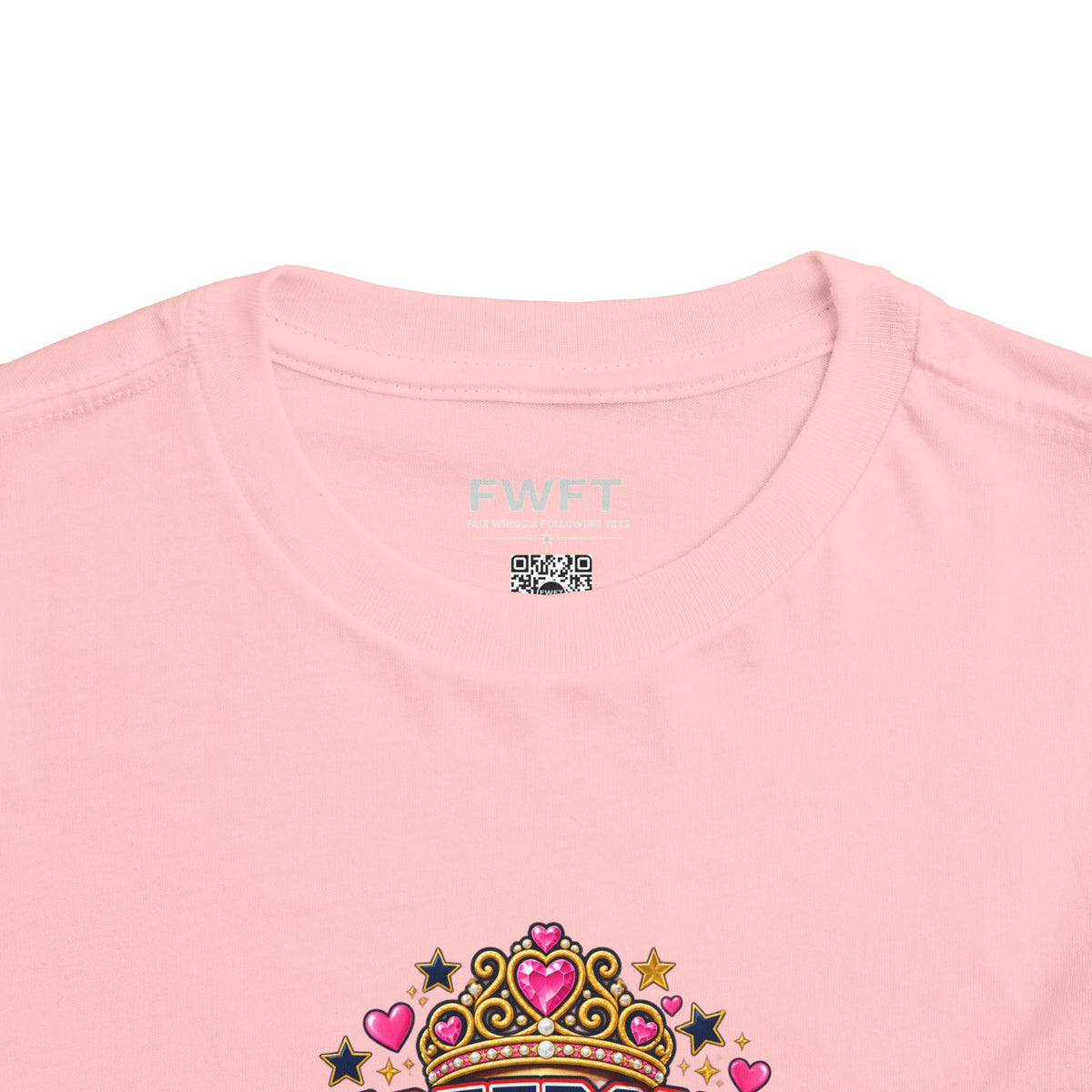 Freedom’s Little Princess Personalized Veteran Daughter Kids Shirt