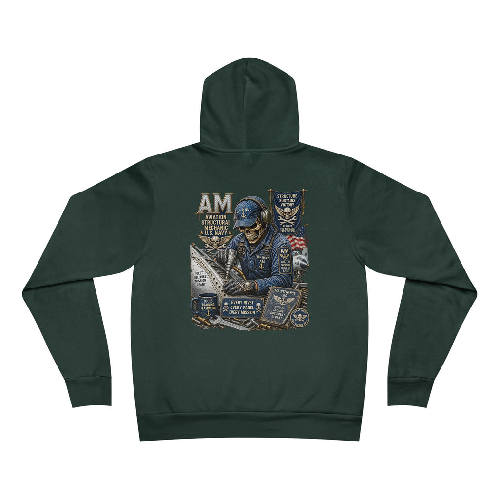AM (Aviation Structural Mechanic) US Navy Heavy Metal Hoodie – Wear Your Rate with Pride