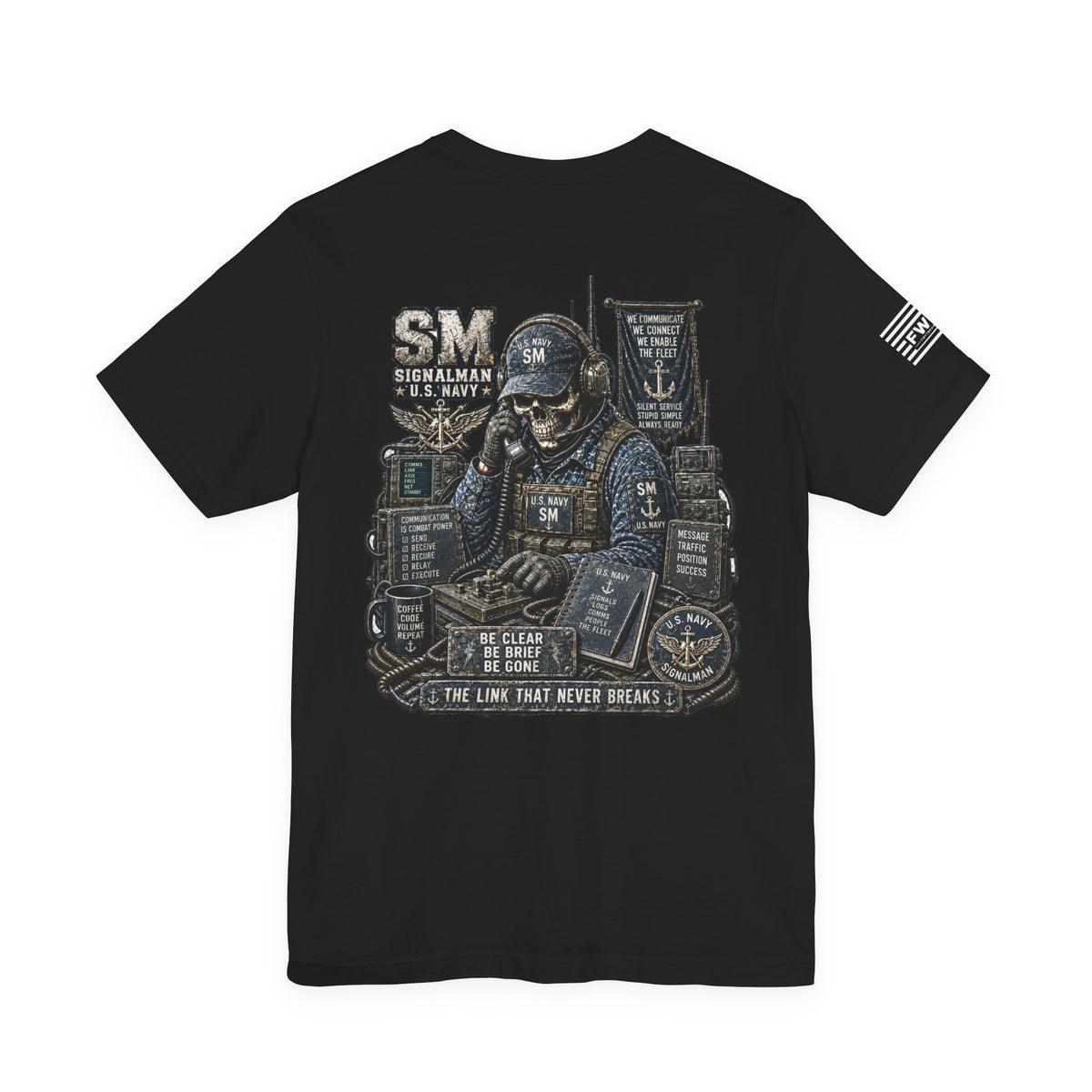 SM (Signalman) Heavy Metal Rate Specific T-shirt