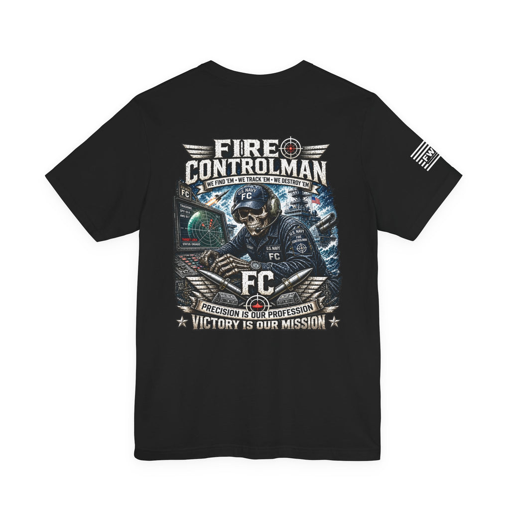FC (Fire Controlman) - Heavy Metal Rate Specific T-shirt