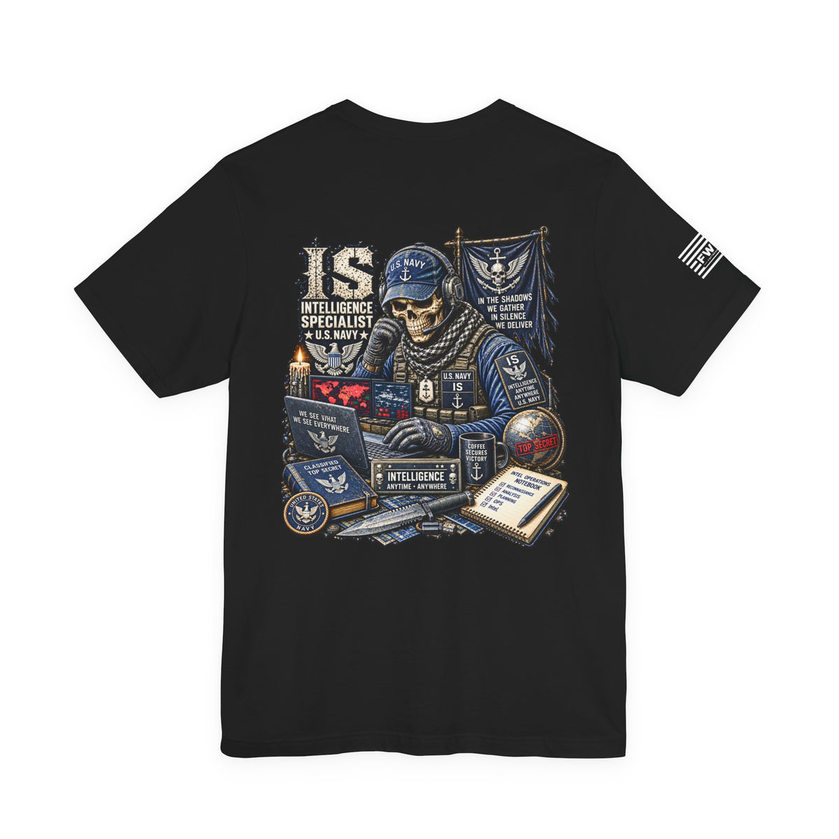 IS (Intelligence Specialist) - Heavy Metal Rate Specific T-shirt