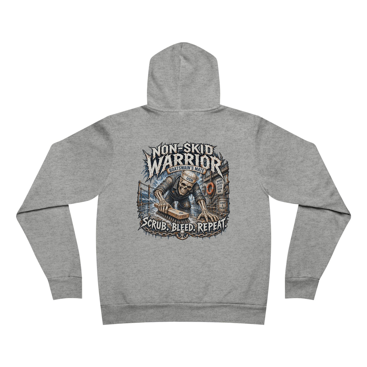 BM (Boatswain's Mate) US Navy Heavy Metal Hoodie – Wear Your Rate with Pride