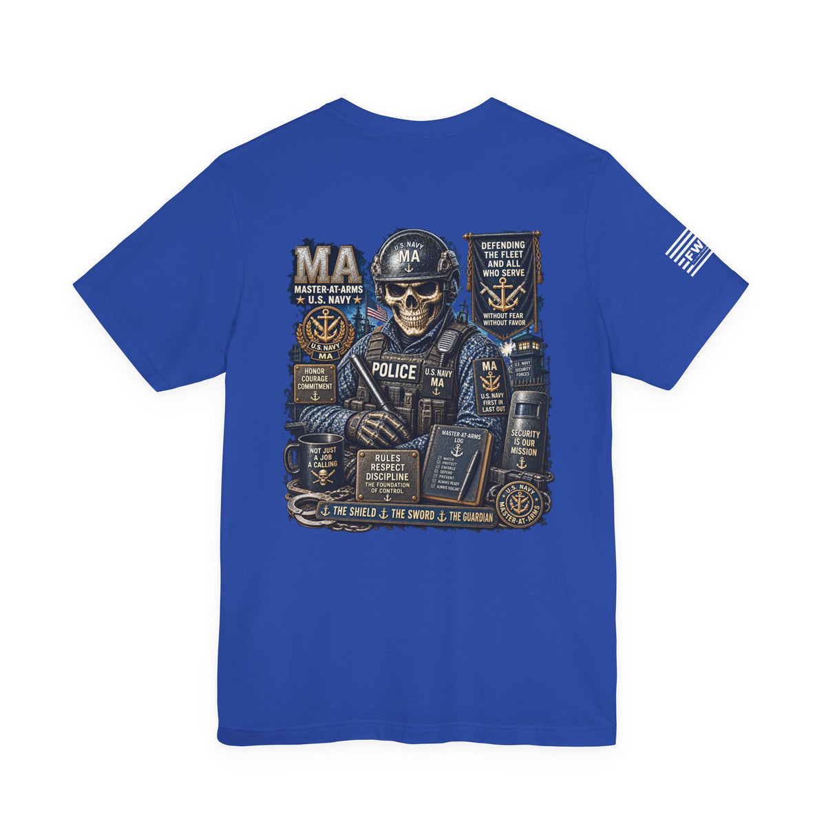 MA (Master-at-Arms) Heavy Metal Rate Specific T-shirt