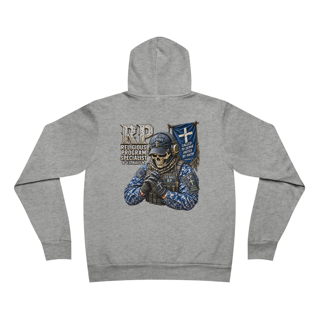 RP (Religious Program Specialist) Heavy Metal Hoodie – Wear Your Rate with Pride